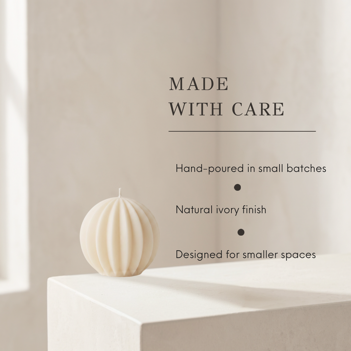 Sphere — Sculptural Candle