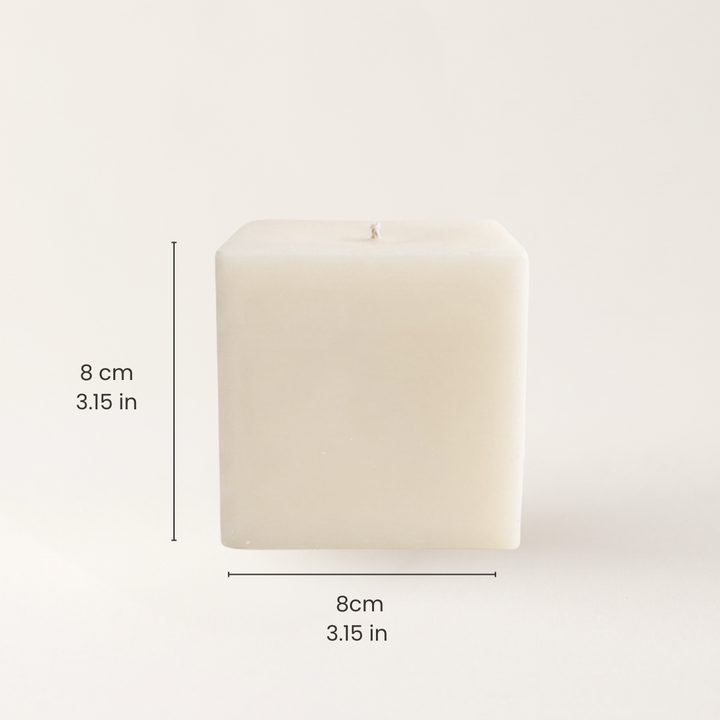 Cube No. 1 — Sculptural Candle